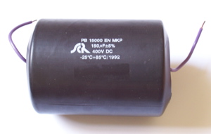 SCR 150uF metallized polypropylene capacitor - Click Image to Close