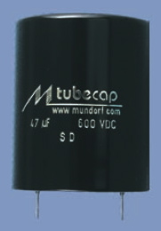 Mundorf TubeCap 47uF 600VDC