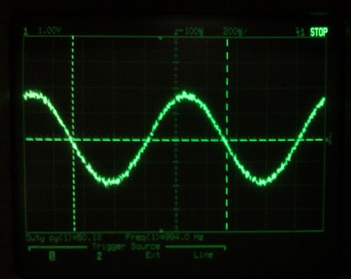 1khz sine wave. 96khz sampling