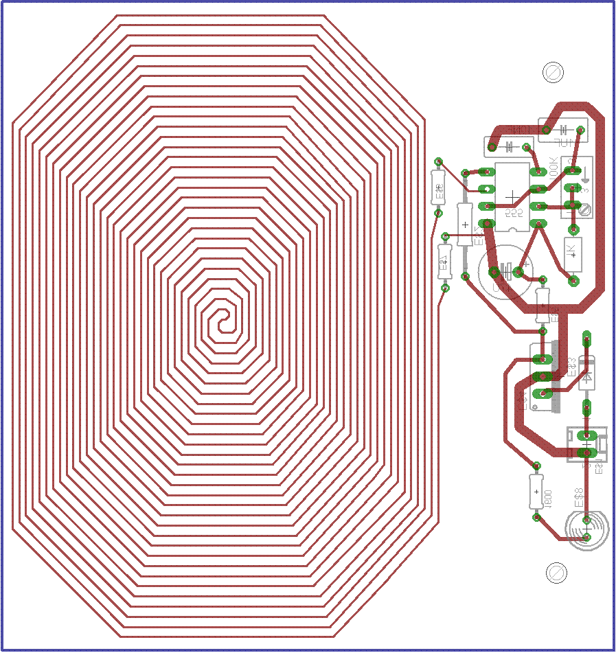 my layout of a schumann generator